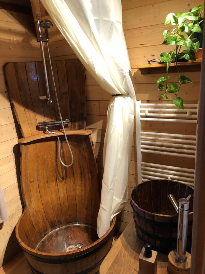 La Cabane A L'Oree Des Bornes Évires Eksteriør bilde